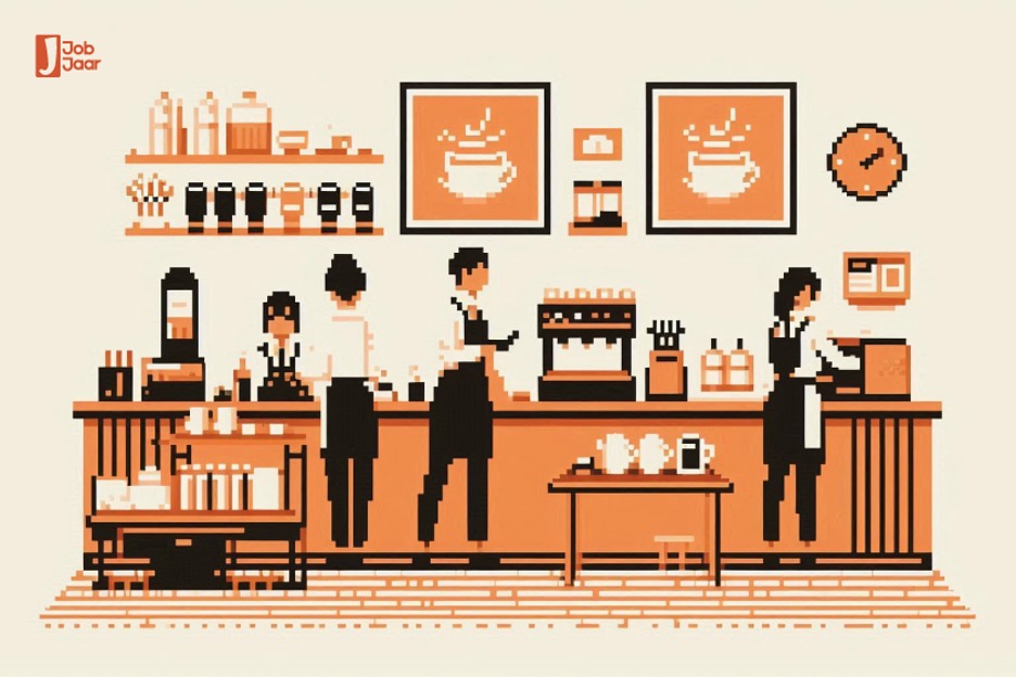 معرفی 12 شغل کافهای همراه با شرح وظیفه